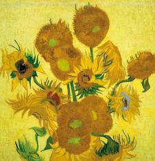 4 x Paper Napkins Sunflowers Van Gogh